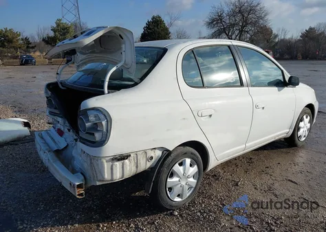 2003 Toyota Echo z USA, uszkodzony, nr VIN JTDBT123130274390